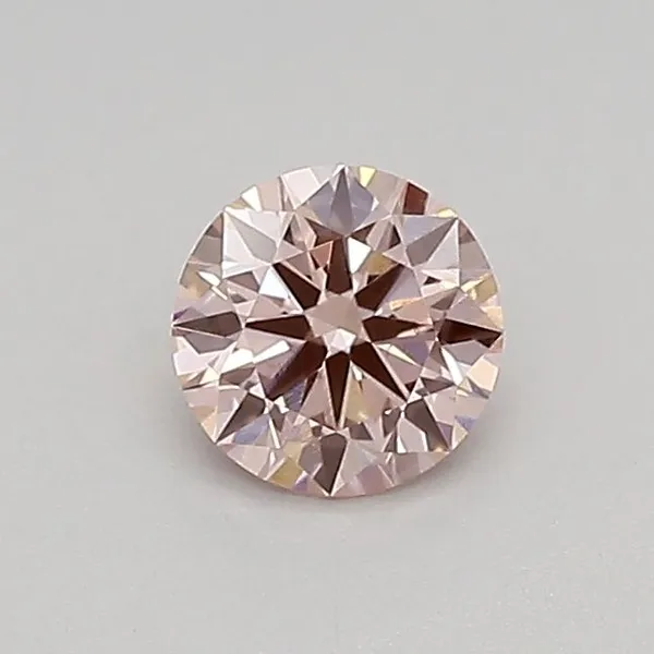 0.37ct ROUND Fancy Intense Pink VS1 Coloured Lab diamond