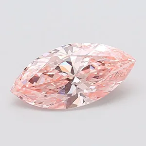 2.09ct MARQUISE Fancy Intense Pink VS1 Coloured Lab diamond