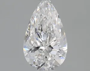 0.4ct PEAR D VVS2 Natural diamond