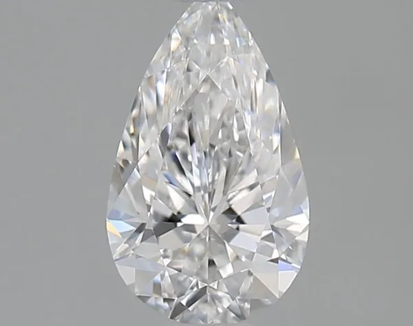 0.4ct PEAR D VVS2 Natural diamond