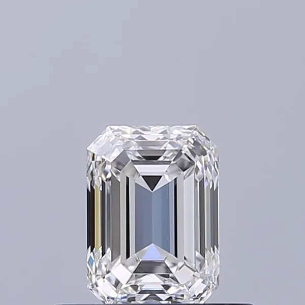 0.5ct EMERALD D VVS1 Natural diamond