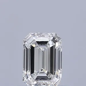 0.4ct EMERALD F VVS1 Natural diamond