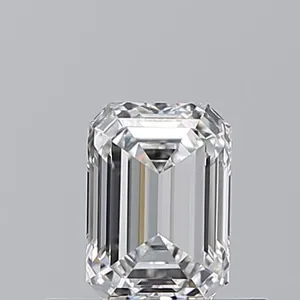 0.51ct EMERALD E VS2 Natural diamond