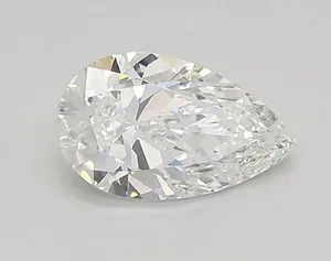 0.82ct PEAR D VVS1 Lab diamond