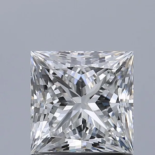 1.05ct PRINCESS D VVS1 Natural diamond