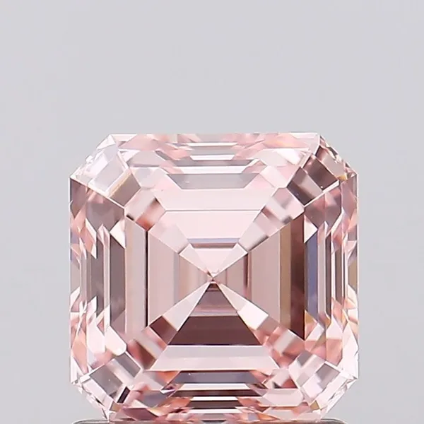 1.15ct EMERALD Fancy Intense Pink VVS2 Coloured Lab diamond