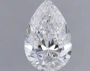 0.38ct PEAR D SI1 Natural diamond