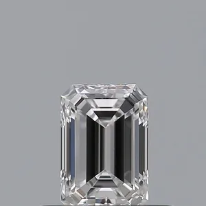 0.37ct EMERALD D VVS2 Natural diamond