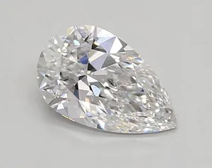 0.89ct PEAR D VVS2 Lab diamond