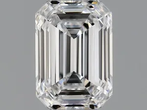 0.4ct EMERALD D IF Natural diamond