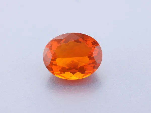 2.04ct Orange Opal, Oval cut gemstone