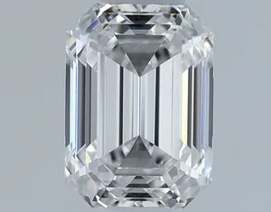 0.3ct EMERALD F VVS2 Natural diamond