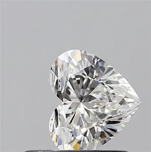 0.56ct HEART G VVS1 Natural diamond