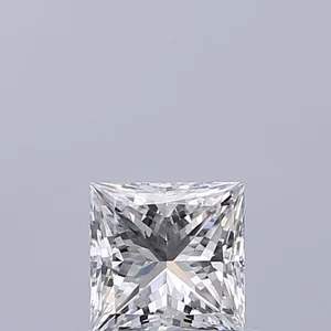 0.41ct PRINCESS F VVS1 Natural diamond