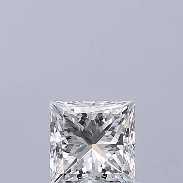 0.41ct PRINCESS F VVS1 Natural diamond
