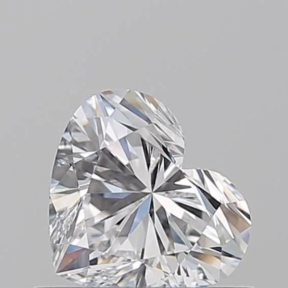 0.53ct HEART D VVS1 Natural diamond