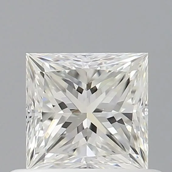 0.50ct PRINCESS H VVS2 Natural diamond