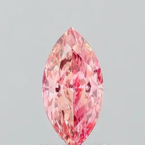 1.04ct MARQUISE Fancy Pink VVS2 Coloured Lab diamond