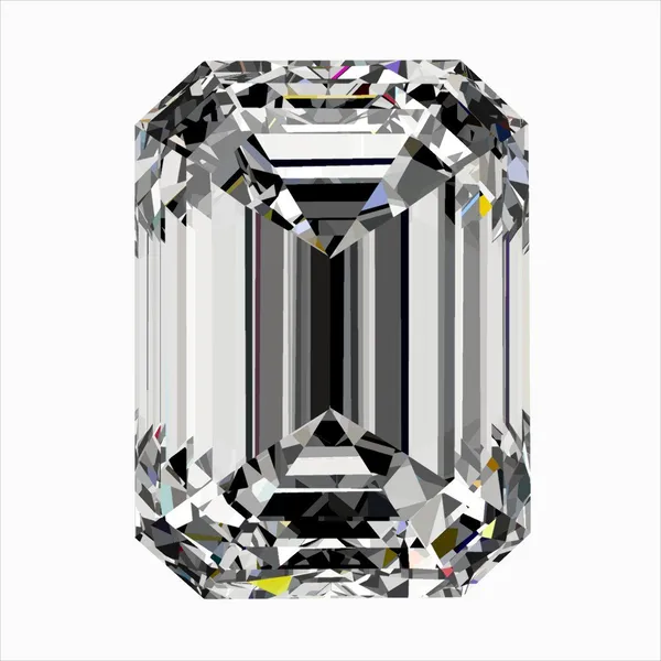 0.5ct EMERALD G VVS2 Natural diamond