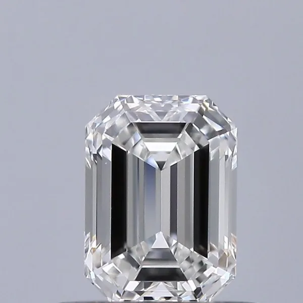 0.5ct EMERALD F VS1 Natural diamond
