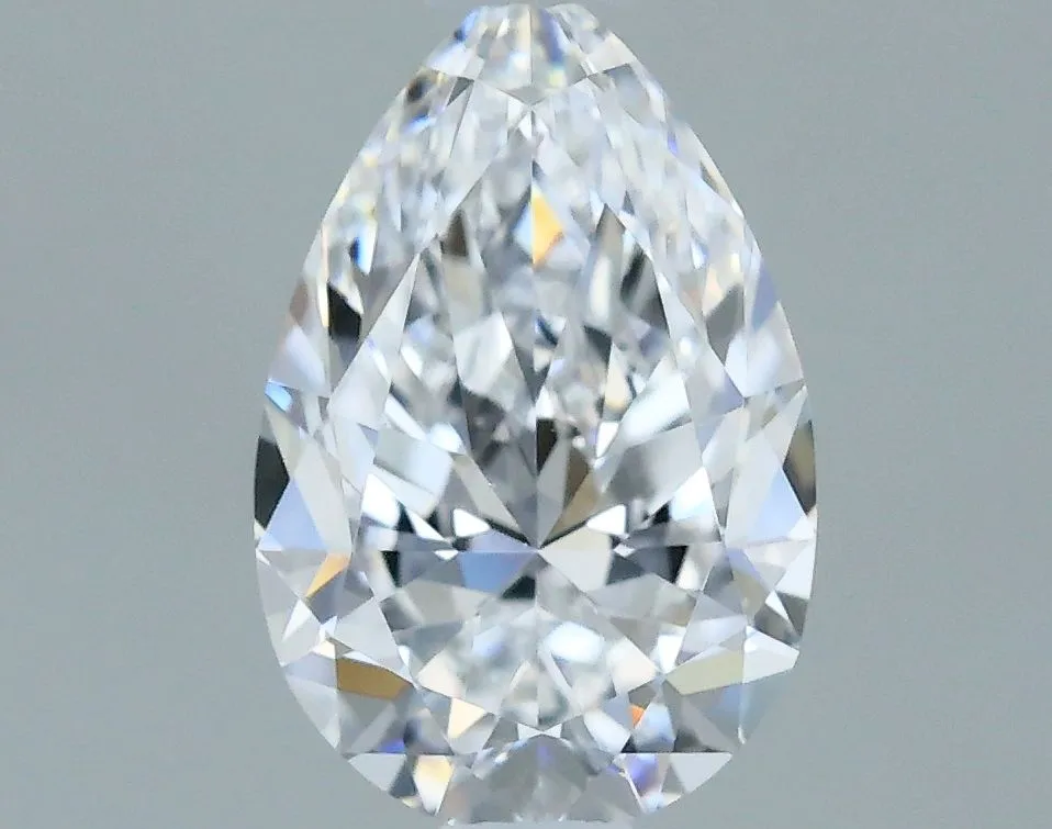 0.54ct PEAR D VS2 Natural diamond