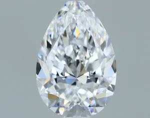 0.54ct PEAR D VS2 Natural diamond