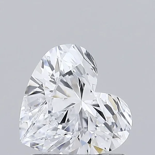 1ct HEART D VVS2 Lab diamond