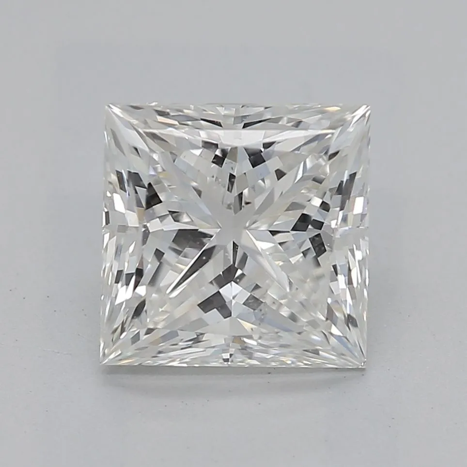 1.52ct PRINCESS H SI2 Natural diamond