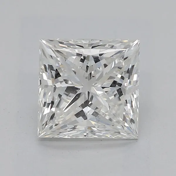 1.52ct PRINCESS H SI2 Natural diamond