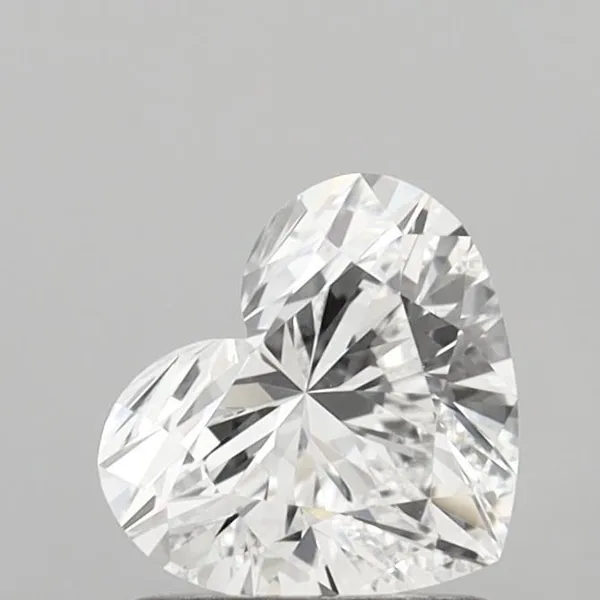 1.05ct HEART D VVS2 Lab diamond