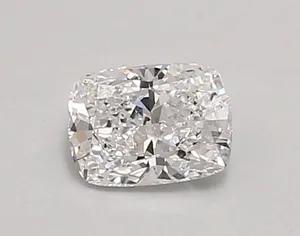 0.65ct CUSHION D VVS2 Lab diamond