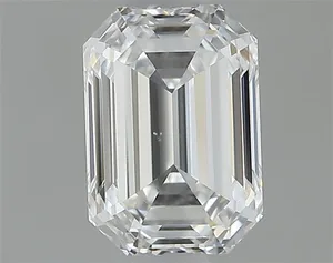 0.5ct EMERALD F VS1 Natural diamond