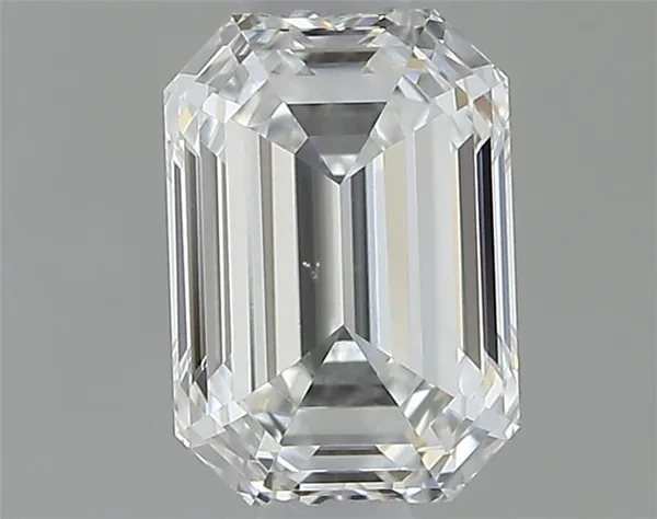 0.5ct EMERALD F VS1 Natural diamond