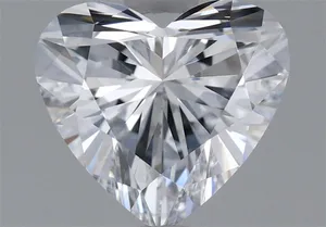 1.06ct HEART E VVS1 Lab diamond