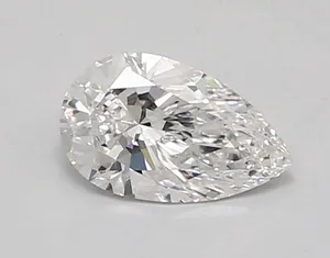 0.85ct PEAR D VVS2 Lab diamond