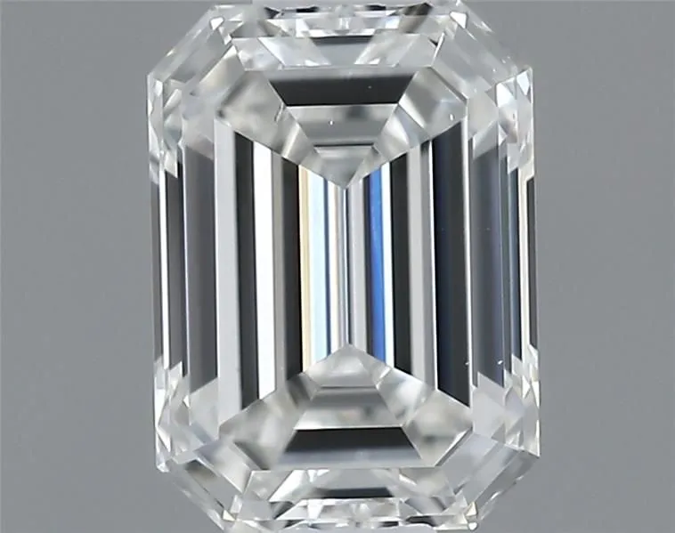 0.40ct EMERALD F VS2 Natural diamond