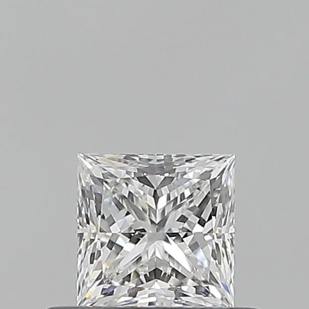 0.50ct PRINCESS E VS2 Natural diamond