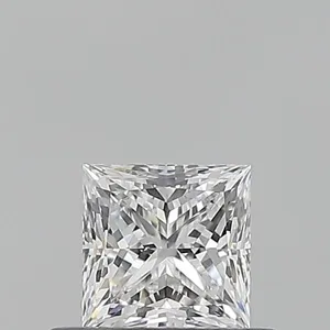 0.5ct PRINCESS E VS2 Natural diamond