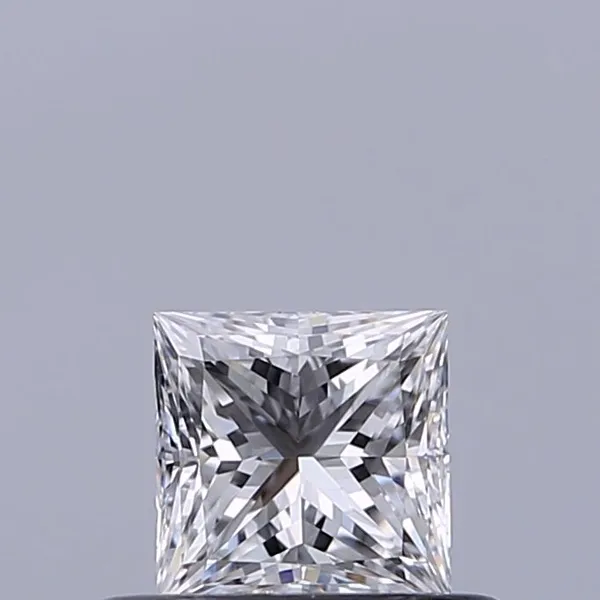 0.37ct PRINCESS D VVS2 Natural diamond