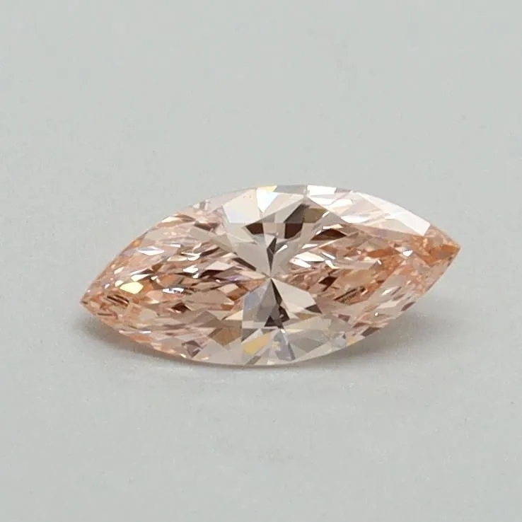 0.31ct MARQUISE Fancy Intense Pink VS1 Coloured Lab diamond
