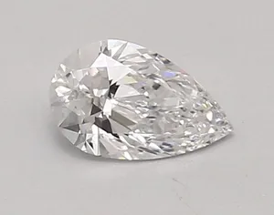 0.6ct PEAR D VVS1 Lab diamond