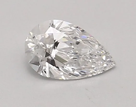 0.6ct PEAR D VVS1 Lab diamond