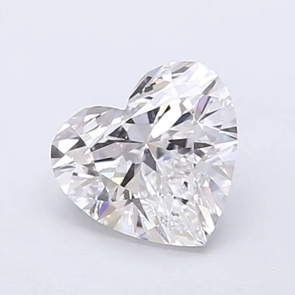 1.08ct HEART D VVS2 Lab diamond