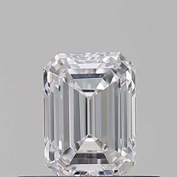 0.50ct EMERALD D VS2 Natural diamond
