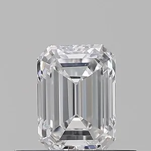 0.5ct EMERALD D VS2 Natural diamond