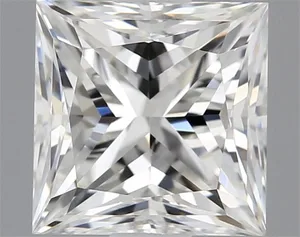1ct PRINCESS H VS1 Natural diamond