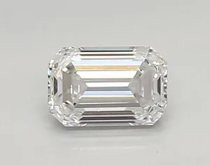 0.44ct EMERALD D VVS1 Lab diamond