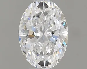 0.48ct OVAL D VVS1 Natural diamond
