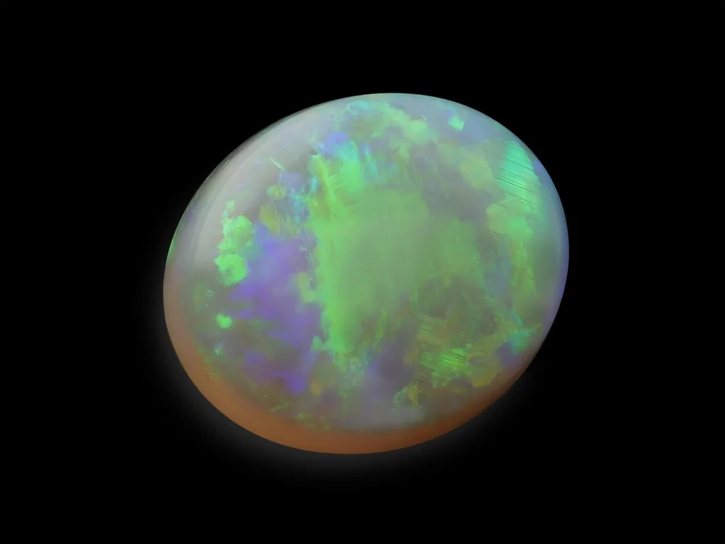2.9ct Parti Opal, Cabochon gemstone