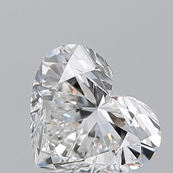 1.01ct HEART F VVS1 Natural diamond